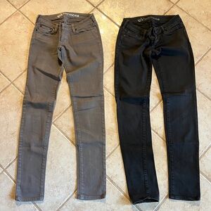 vintage y2k new no tags Bullhead(pac sun)size 1 Long low rise $15 each/$25 both